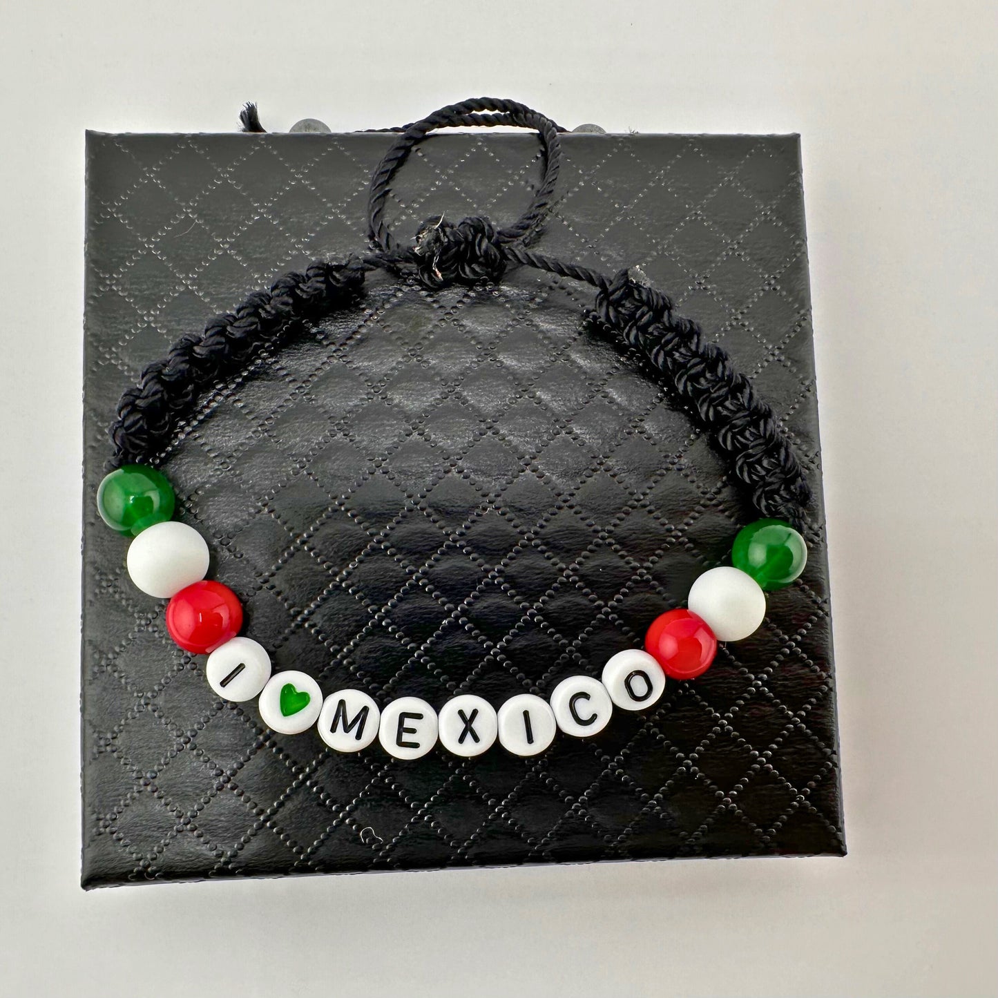 I Love Mexico Bracelet Adjustable