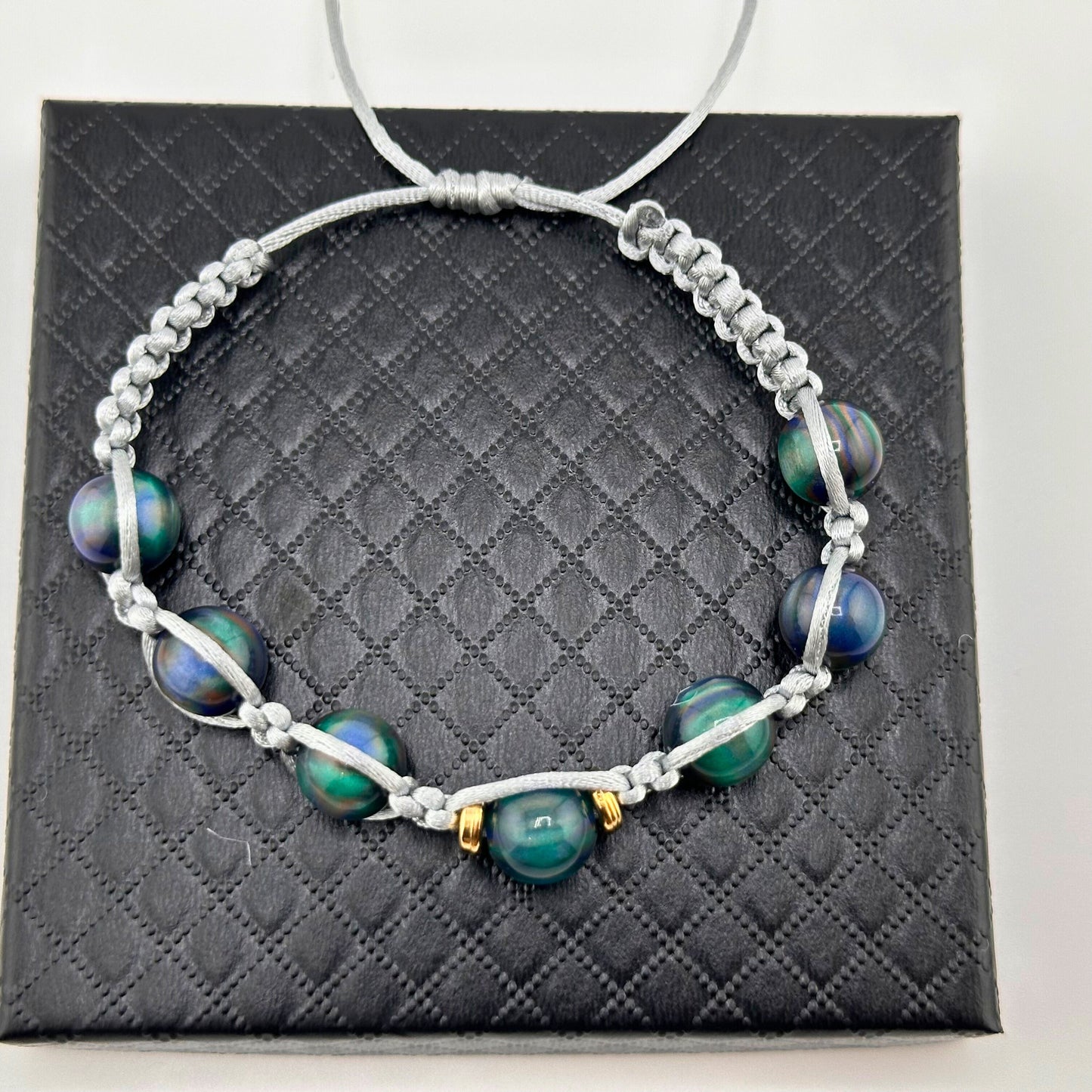 Colorful bead Bracelet Adjustable