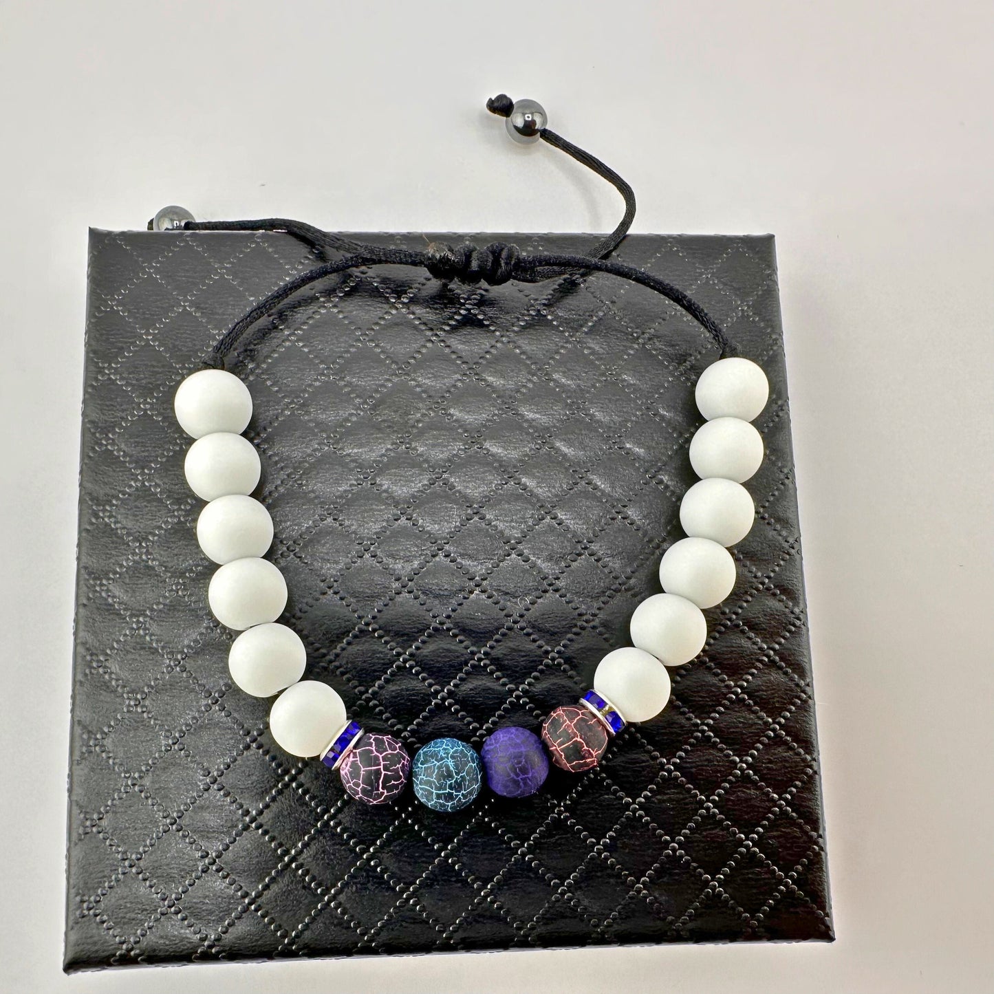 Agate Colorful Bracelet Adjustable