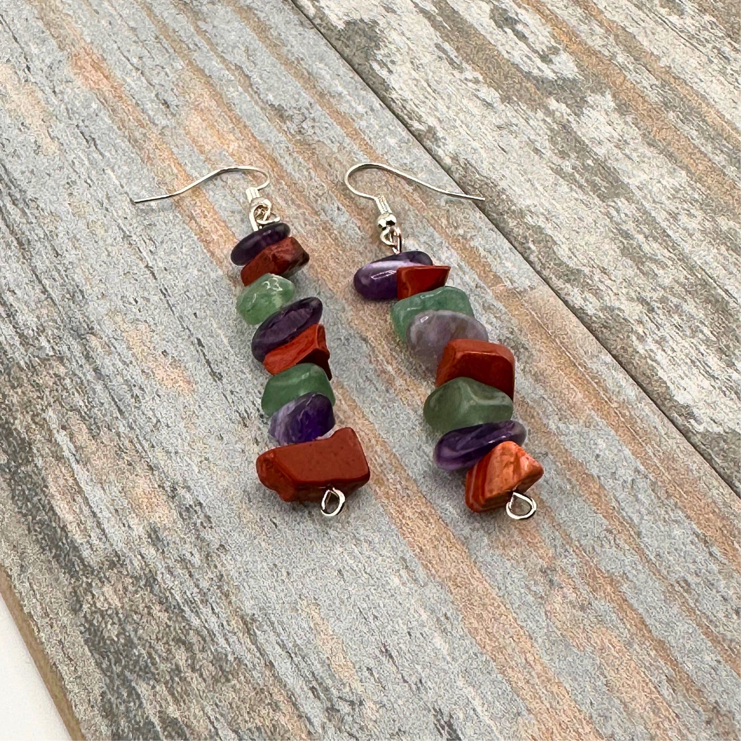 Amethyst Earrings Custom to your likes and desires.