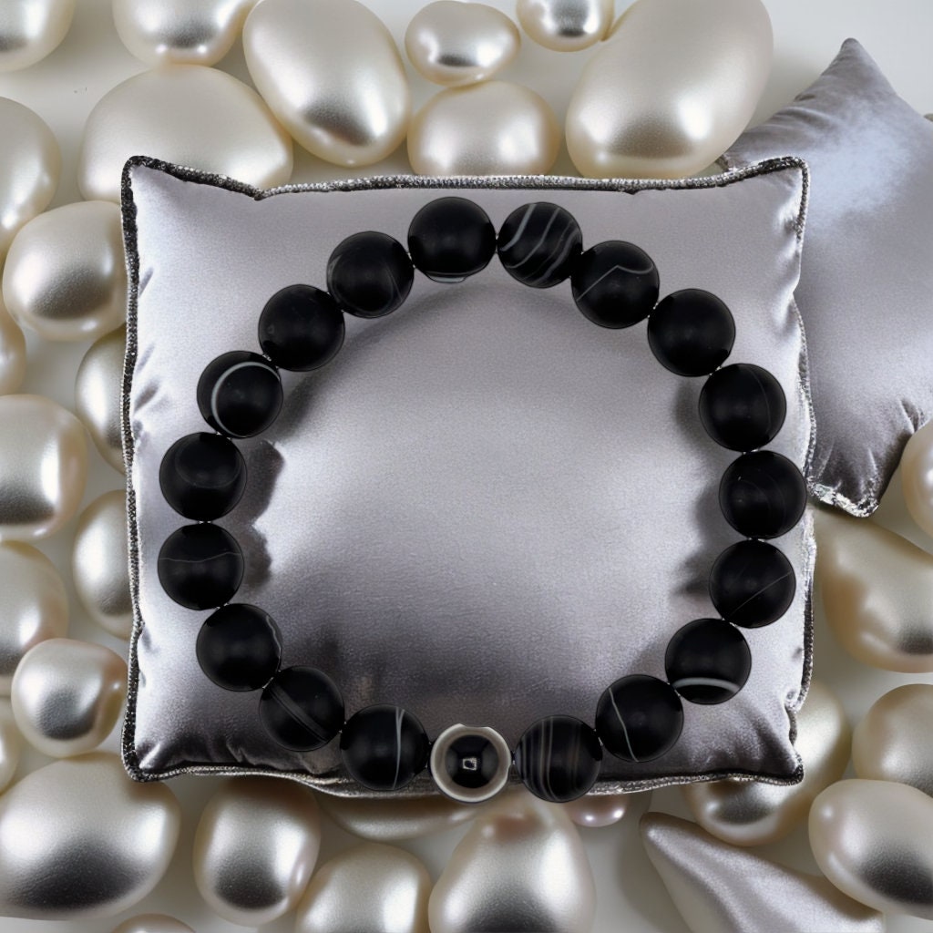 Black Evil Eyes Bracelet