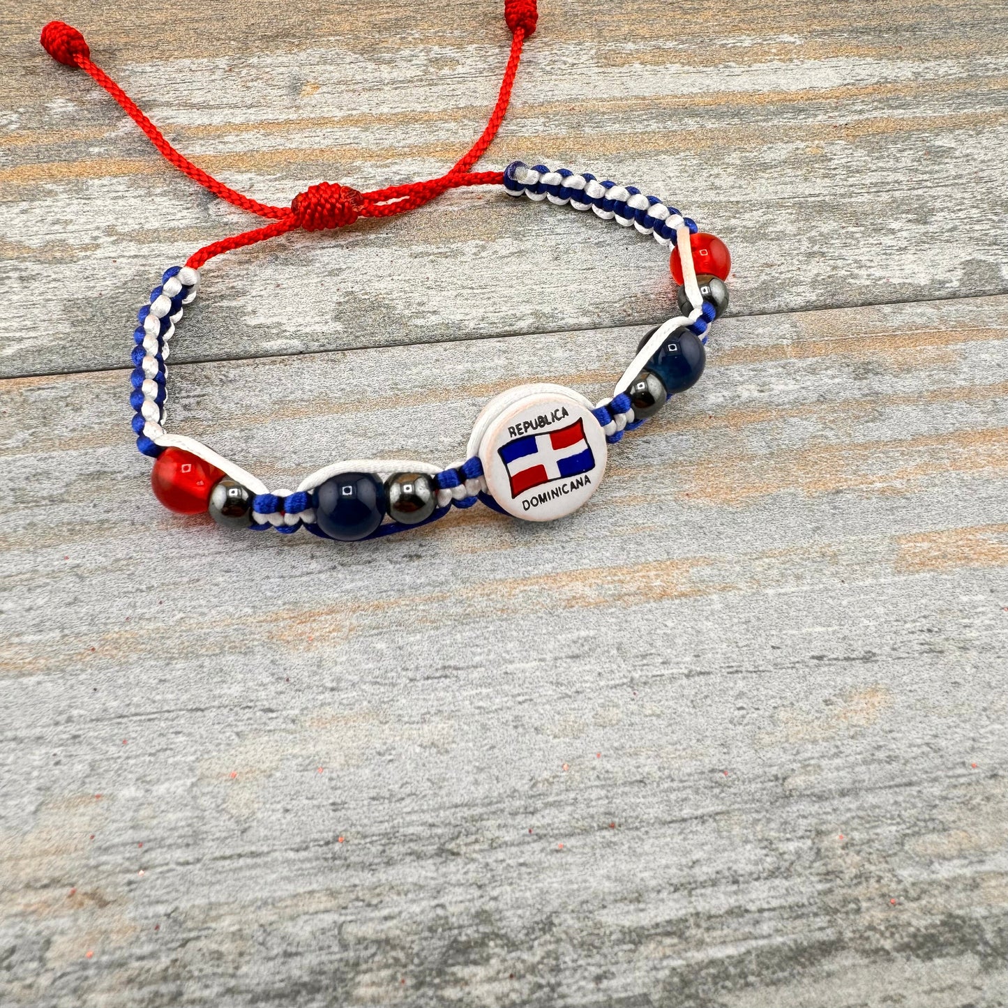 Multicolors Dominican Flag Bracelet