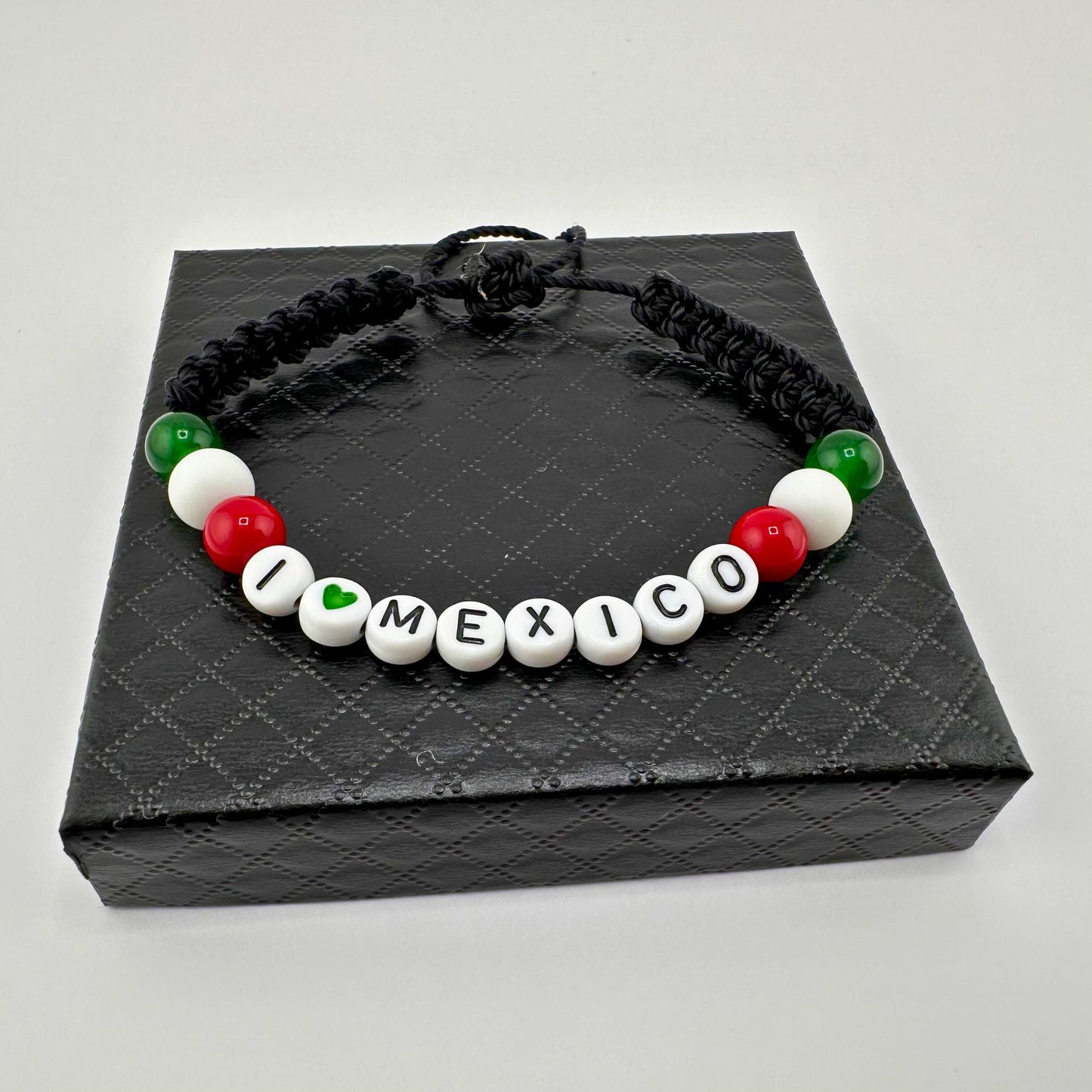 I Love Mexico Bracelet Adjustable