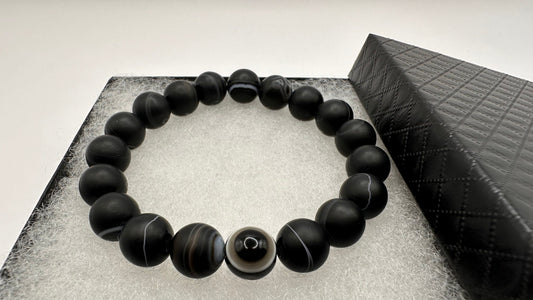 Black Evil Eyes Bracelet