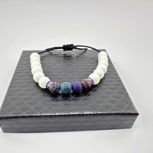 Agate Colorful Bracelet Adjustable