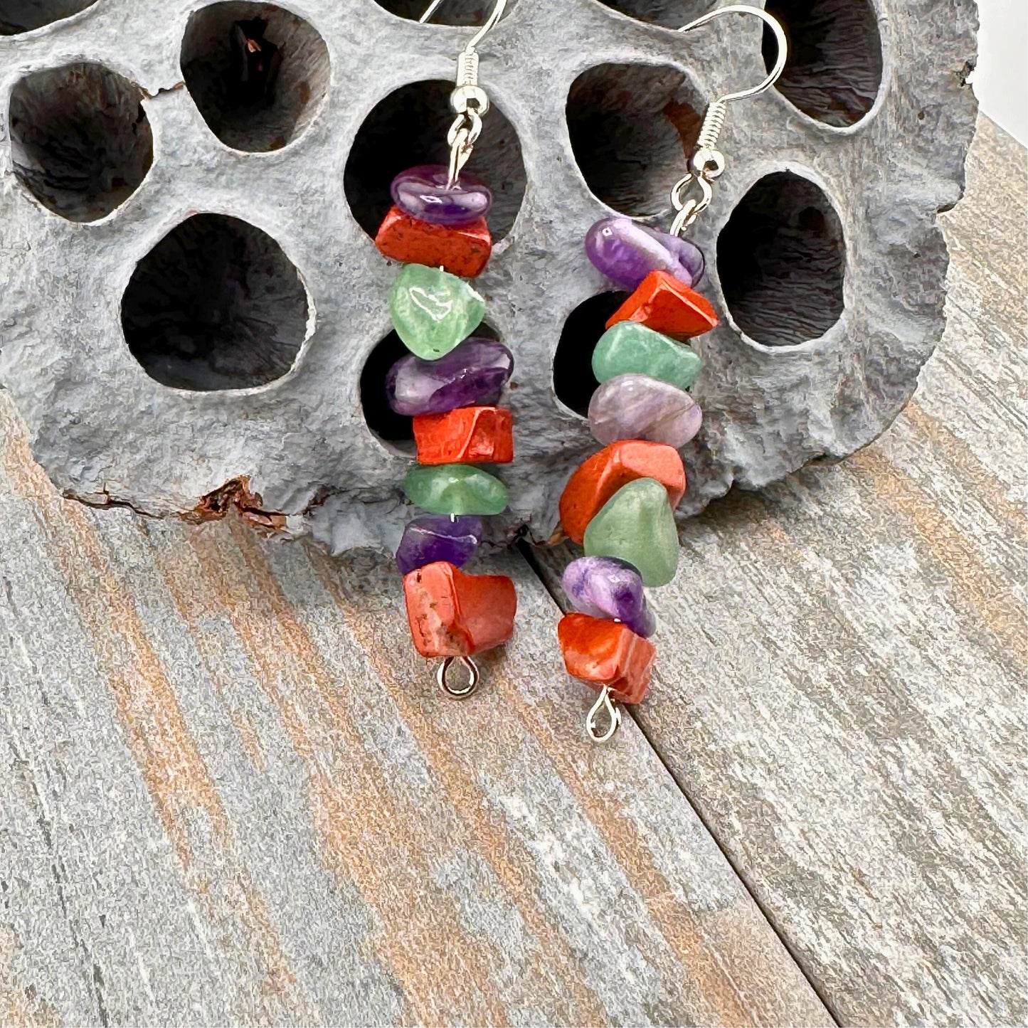 Amethyst Earrings Custom to your likes and desires.