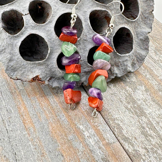 Amethyst Earrings Custom to your likes and desires.