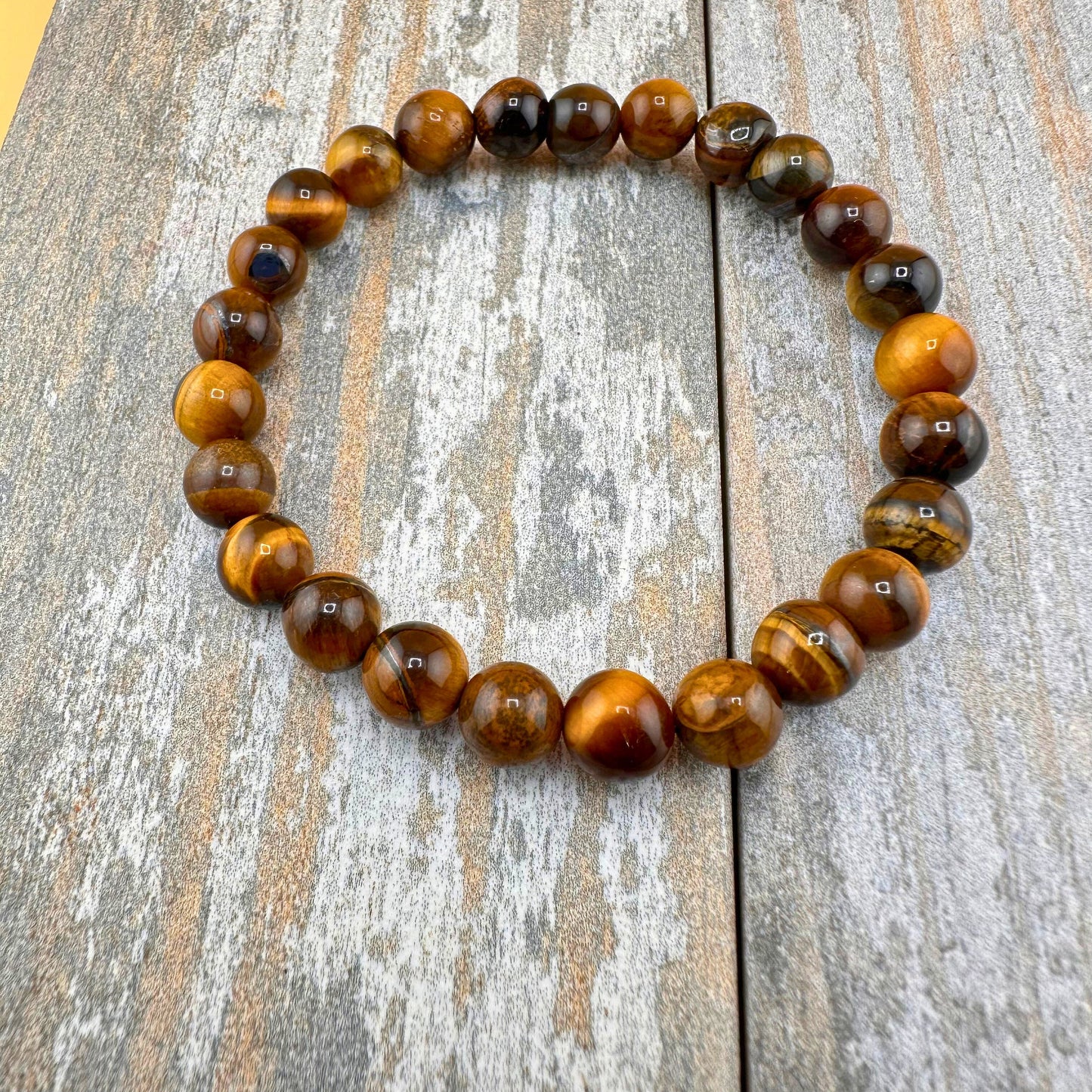 Yellow Tiger's Eye Bracelet