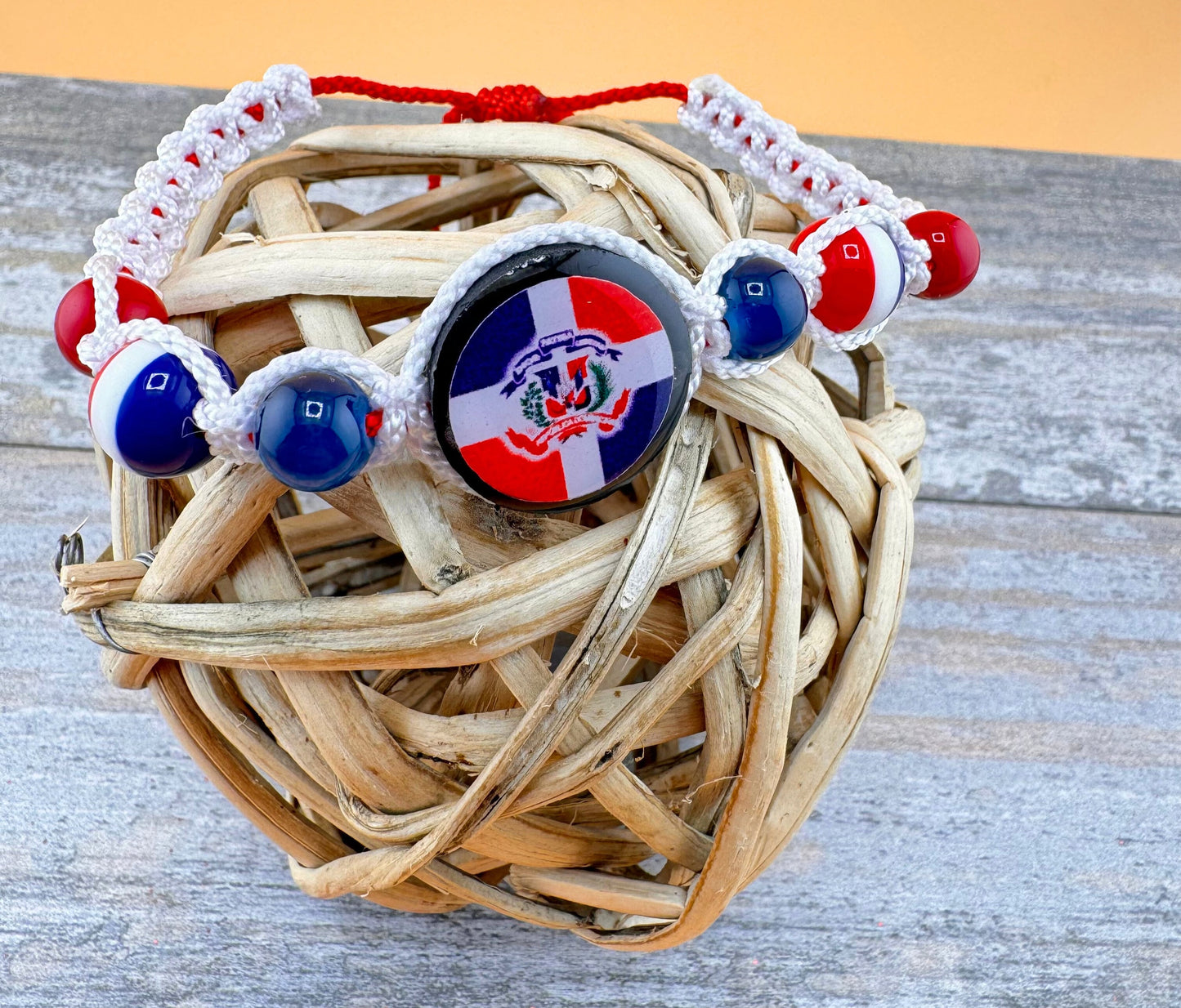 Multicolors Dominican Flag Bracelet