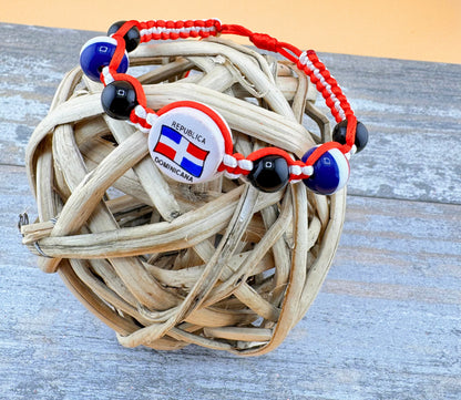 Multicolors Dominican Flag Bracelet