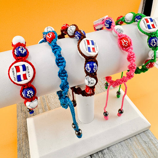 Dominican Republic DNA Bracelet  (Pulsera Dominicana)