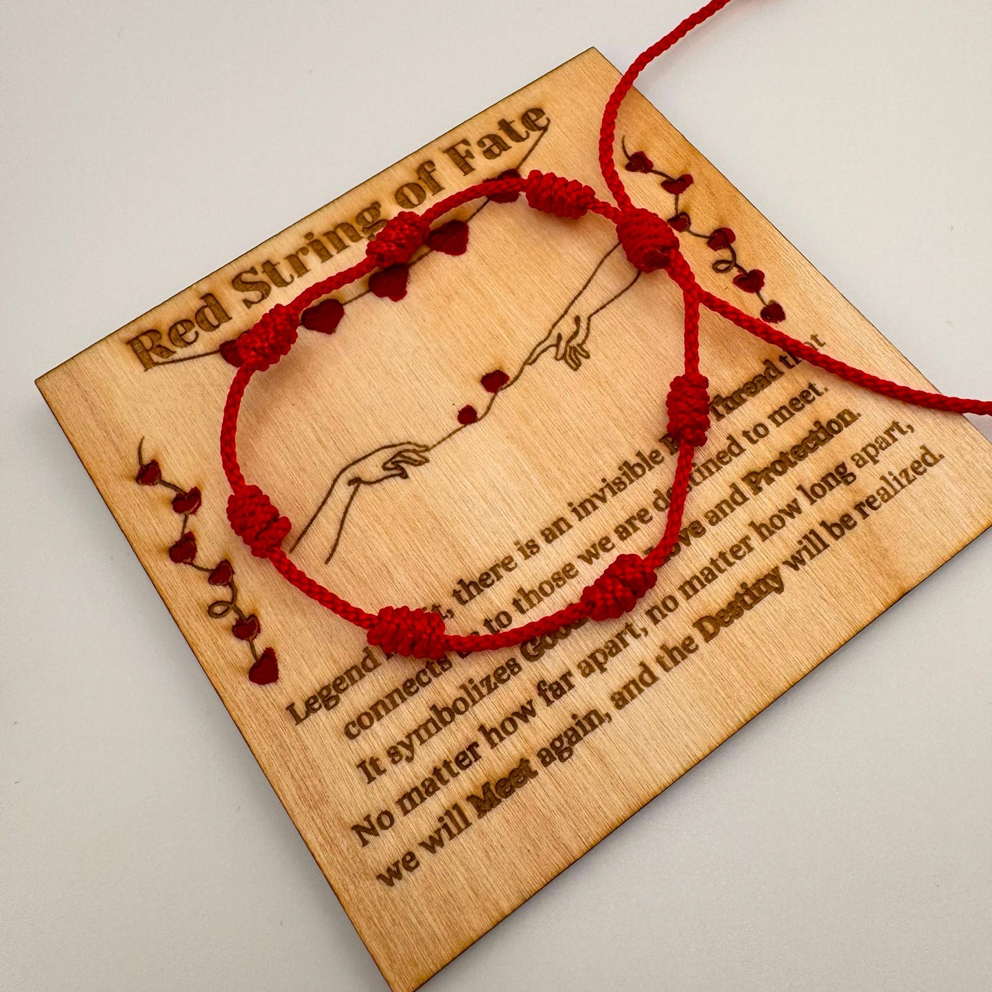 7 Knots Bracelet |Protection Bracelet |7 Knots |Macramé String |Various Colors |Family Bracelets |Lucky Charm |Perfect Gift |Adjustable
